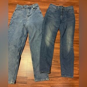 Blue Denim Jeans Set